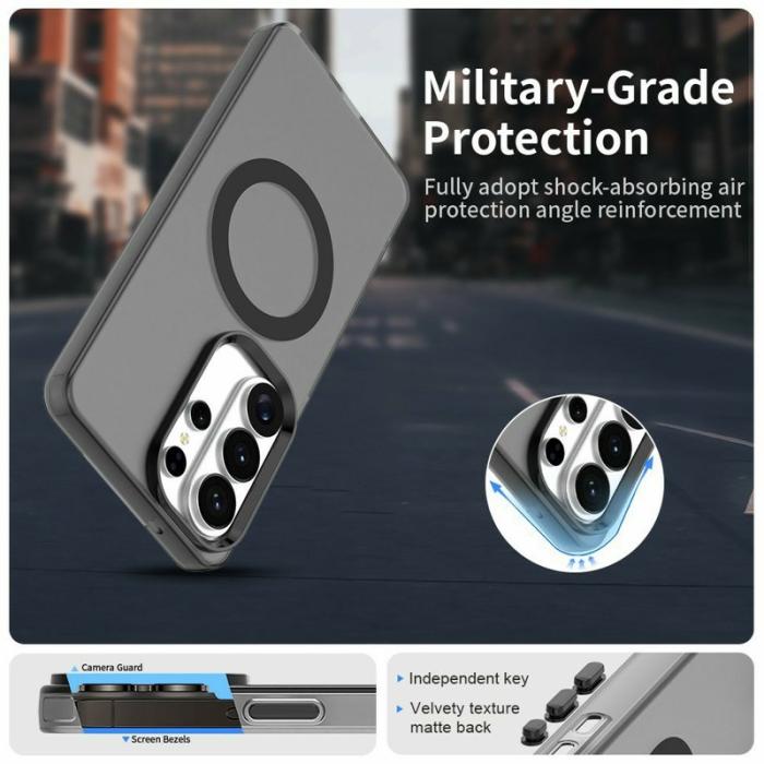 OEM - Mobilskal för Samsung Galaxy S26 Ultra Magnetiskt Anti Drop - Svart