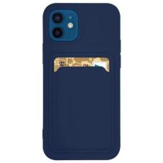OEM - Galaxy S22 Plus Skal Korthållare Silicone - Blå