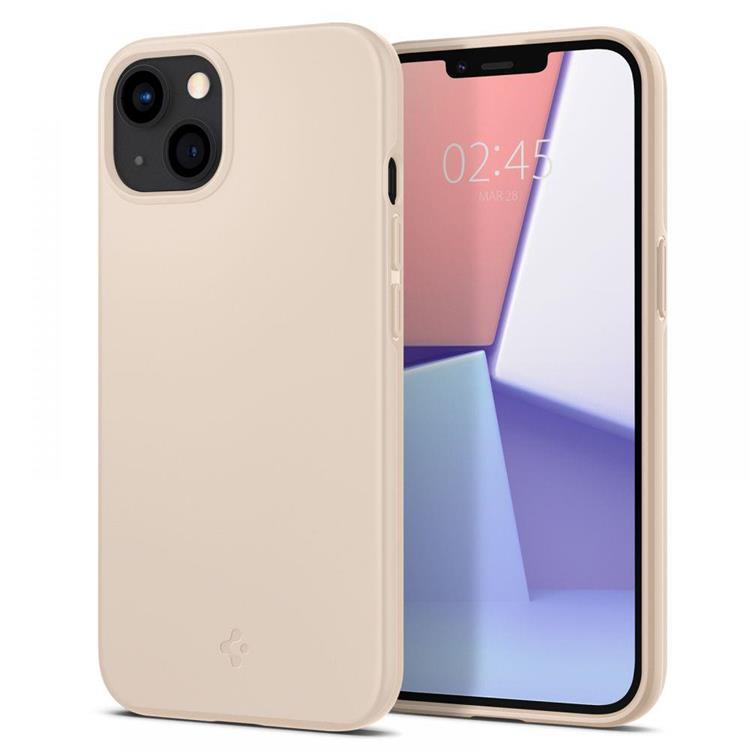 Spigen Thin Fit Skal iPhone 13 Mini - Sand Beige | 2353 | AlltMobil