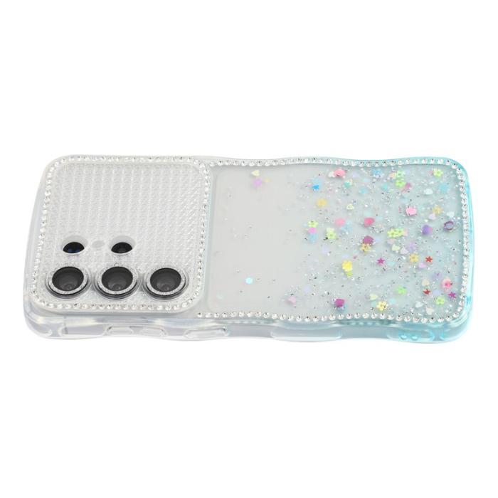 OEM - Mobilskal för Samsung Galaxy S26 Ultra Glitter TPU - Gradient Blå
