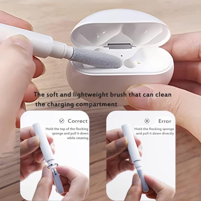 OEM - Multifunction Airpods 1/2/3/Pro Cleaner Kit with Soft Brush - Vit
