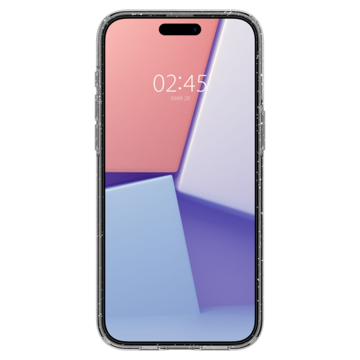 Spigen - Spigen Mobilskal till iPhone 15 Pro Max Liquid Crystal - Glitter Clear
