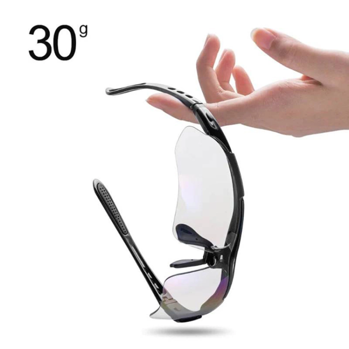 Rockbros - Rockbros photochromic UV400 Cykelglasögon - Svart