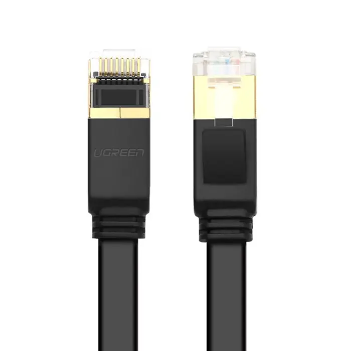 Ugreen - Ugreen Ethernet Kabel U/FTP Cat. 7 0.5m - Svart