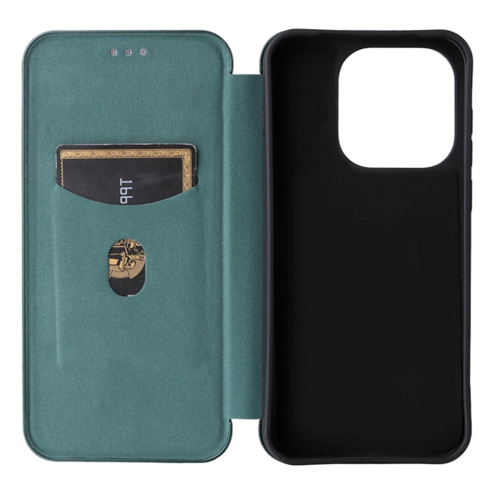 A-One Brand - OnePlus 15 Plånboksfodral Carbon Fiber Drop-Proof Läder