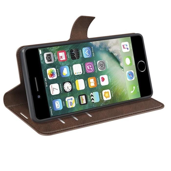 Boom of Sweden - BooM RFID Plånboksfodral iPhone 7/8/SE (2020/2022) - Brun