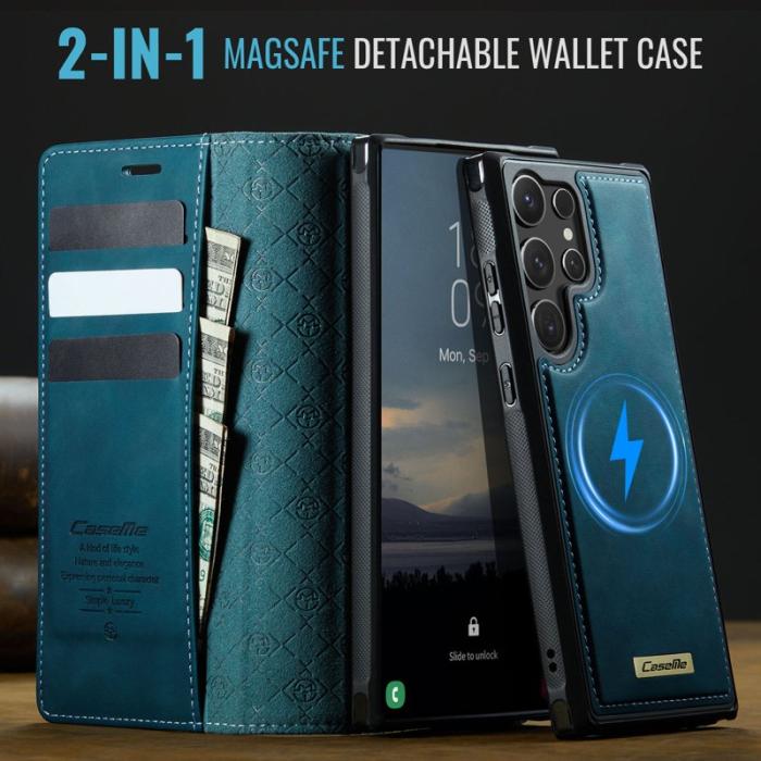 Caseme - CASEME C49 Fodral för Samsung Galaxy S25 Ultra MagSafe Grön