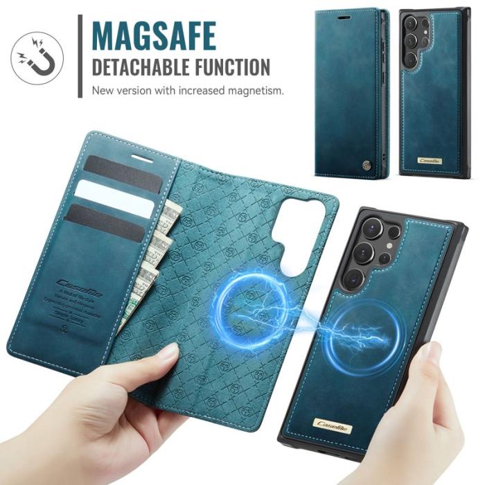 Caseme - CASEME C49 Fodral för Samsung Galaxy S25 Ultra MagSafe Grön
