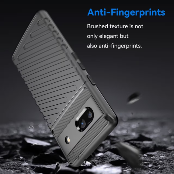 A-One Brand - Google Pixel 7a Mobilskal Thunder TPU - Svart