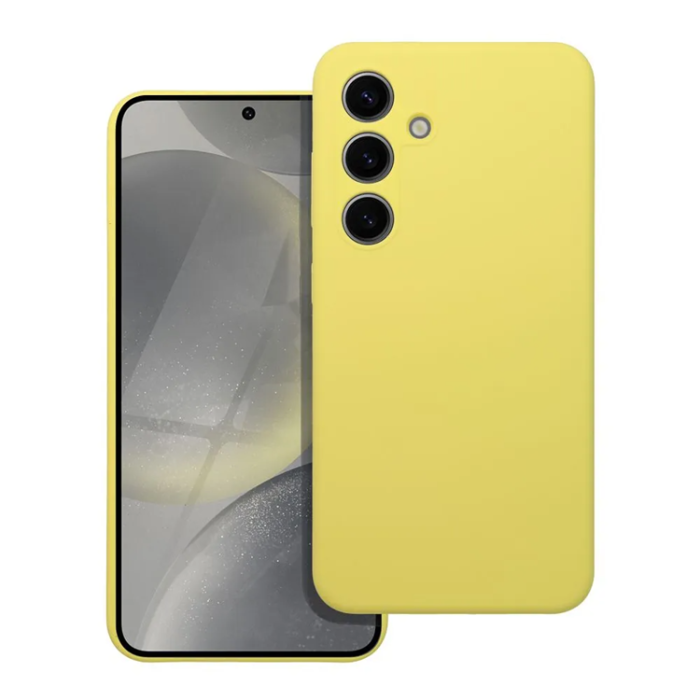 OEM - Galaxy S25 Ultra Mobilskal Silikon - Gul