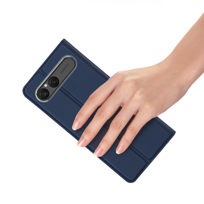 Dux Ducis - Dux Ducis Sony Xperia 10 VII Plånboksfodral Skin Pro - Blå