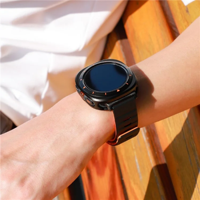 Ringke - Galaxy Watch Ultra (47mm) Skal Bumper - Svart/Orange
