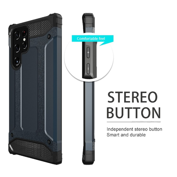 OEM - Galaxy S23 Ultra Mobilskal Tough Armor - Svart