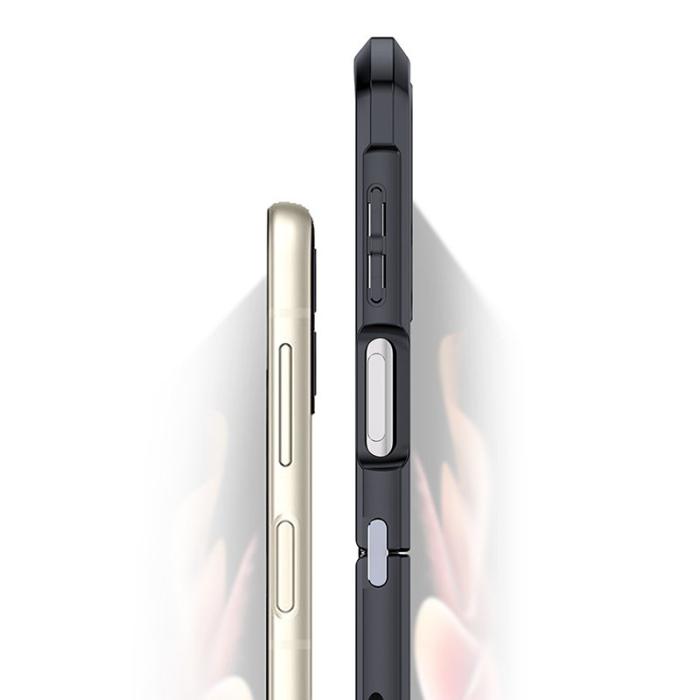 XUNDD - XUNDD Mobilskal till Samsung Galaxy Z Flip4 5G Acrylic TPU Svart