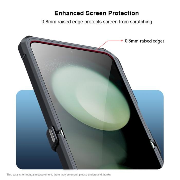 XUNDD - XUNDD Mobilskal till Samsung Galaxy Z Flip7 FE 5G TPU+Acrylic Svart