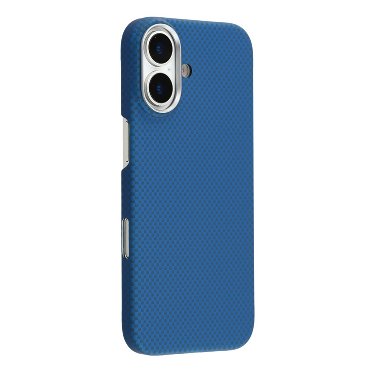 iPhone 17 Mobilskal MagSafe Carbon Fiber - Blå/Grön | 2353 | AlltMobil