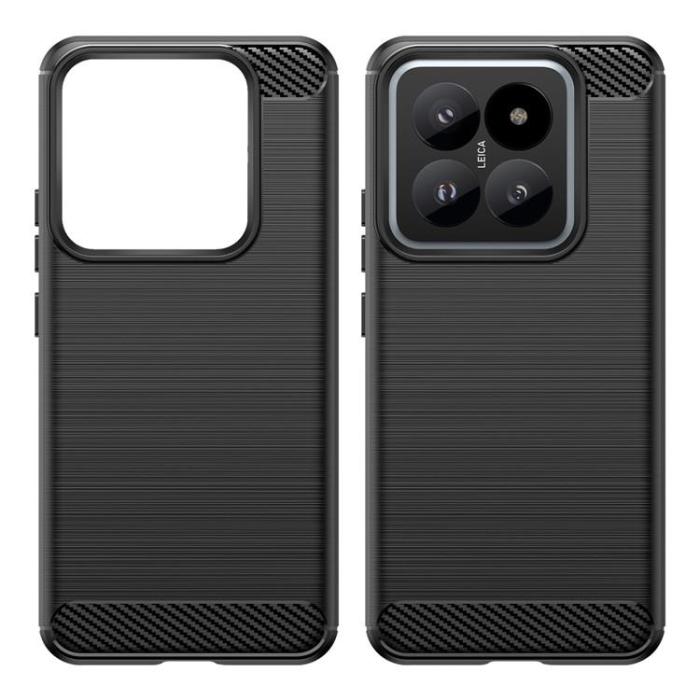OEM - Xiaomi 14 Pro Mobilskal Carbon Fiber - Svart
