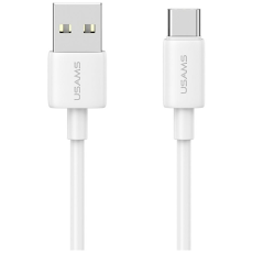 USAMS - Usams USB-A till USB-C Kabel 1m YD - Vit