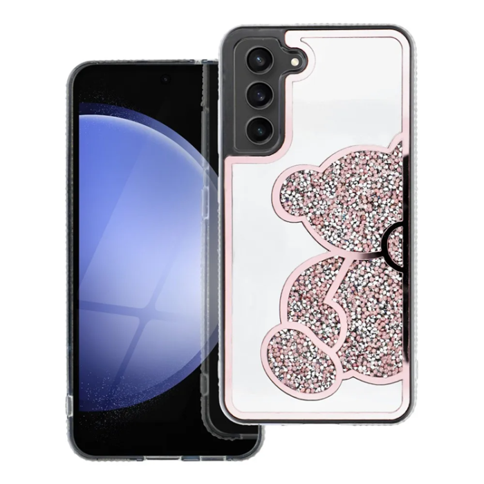 OEM - Galaxy S25 Ultra Mobilskal Teddy Bear - Rosa