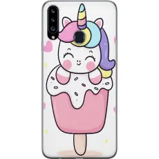 Gustaf - Mobilskal till Samsung Galaxy A20s med Glad enh&ouml;rning