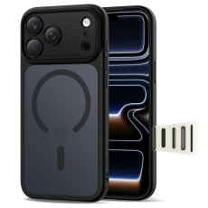 Tech-Protect - Tech-Protect iPhone 17 Pro Max Mobilskal Magsafe Peak - Matte Svart