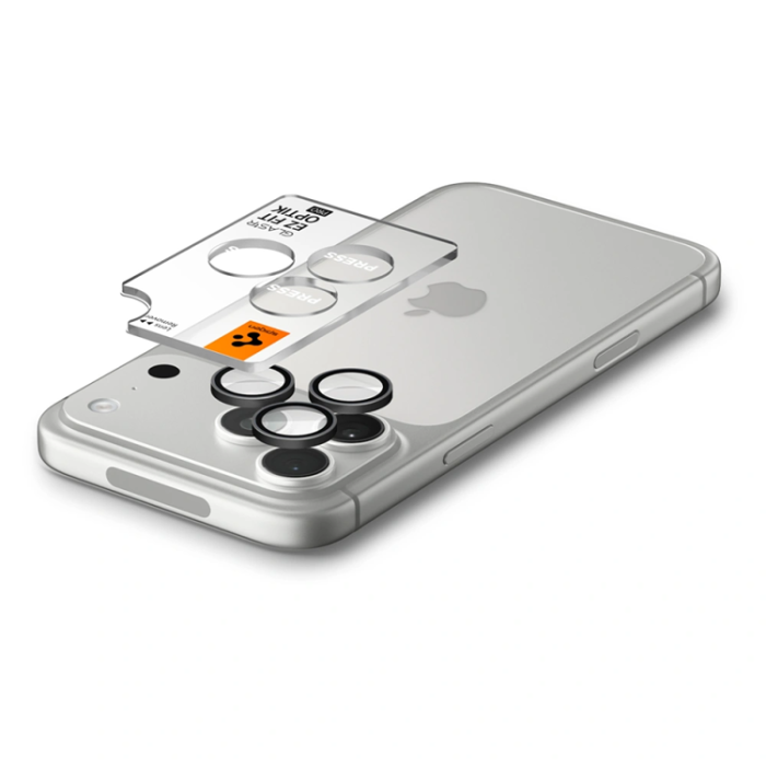 Spigen - Spigen [2-Pack] Härdat Glas Kameralinsskydd För iPhone 18 Pro/18 Pro Max EZ Fit