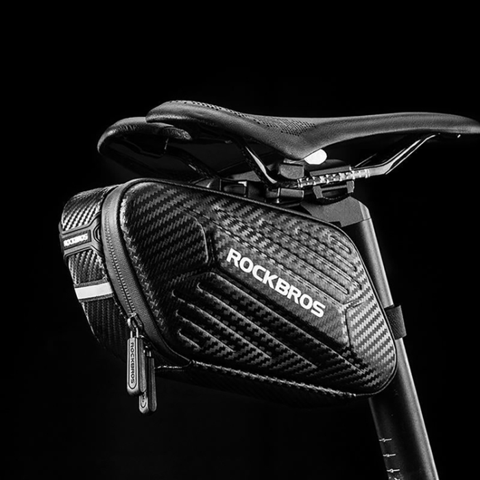 Rockbros - Rockbros Cykelsadelväska 1.5L B59 - Svart