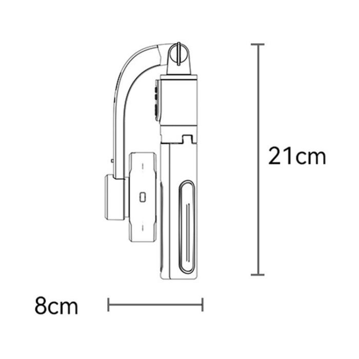 Yesido - YESIDO Gimbal Stabilisator Selfie Stick Bluetooth Stativ med Fjärrkontroll SF28