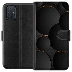 iSecrets - Plånboksfodral till Samsung Galaxy A71 med Lyxig Cirklar