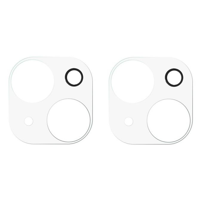 OEM - [2-PACK] iPhone 15 Plus/iPhone 15 Kameralinsskydd i Härdat glas - Clear