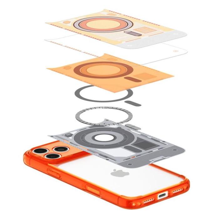 Spigen - Spigen Mobilskal För iPhone 18 Pro/17 Pro Magsafe Ultra Hybrid C-One