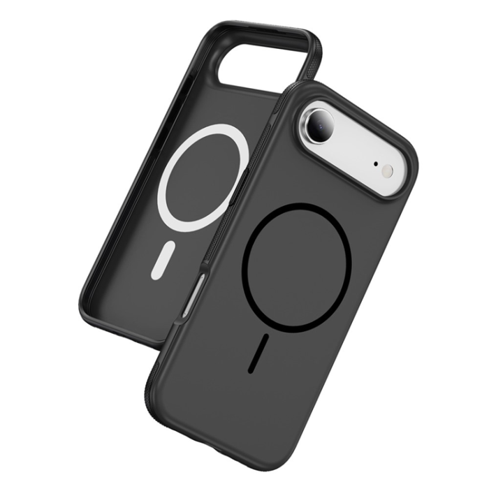 A-One Brand - iPhone Air Mobilskal MagSafe PC + TPU Shockproof - Svart
