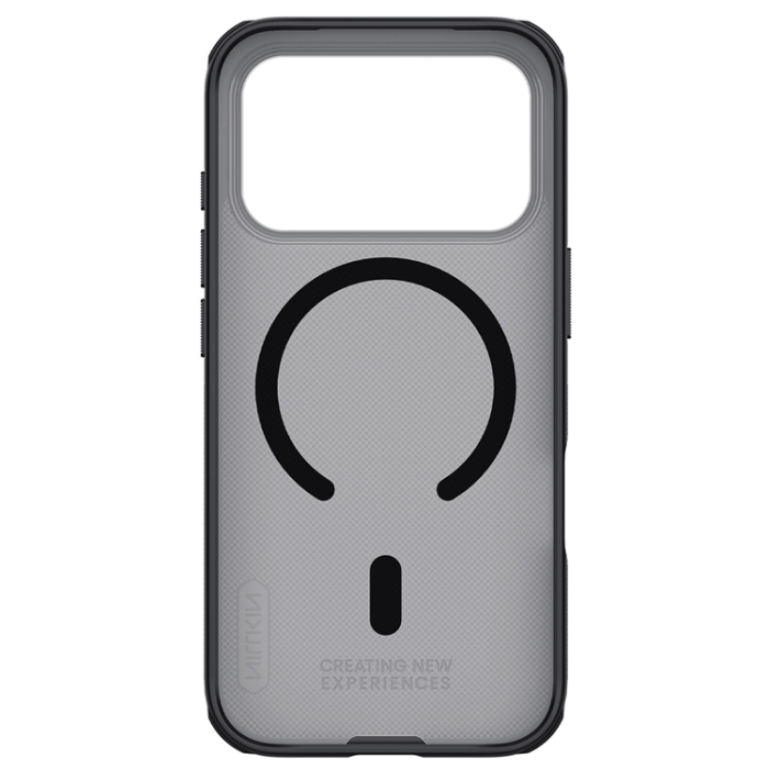Nillkin - Nillkin iPhone 17 Pro Mobilskal MagSafe Super Frosted Shield Pro - Svart
