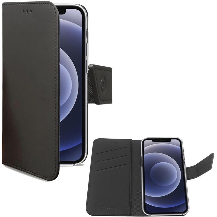 CELLY iPhone 14 Pro Plånboksfodral - Svart | 2353 | AlltMobil