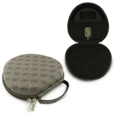 Guess - Guess Over-Ear H&ouml;rlurar Fodral Carry Box - Brun