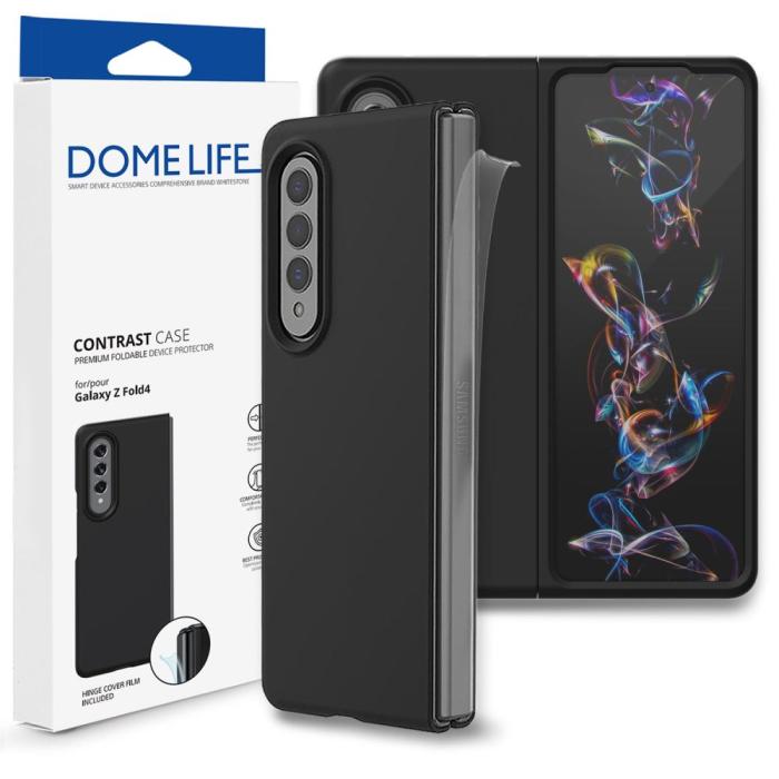 UTGATT1 - Whitestone Galaxy Z Fold 4 Skal Contrast - Matte Svart