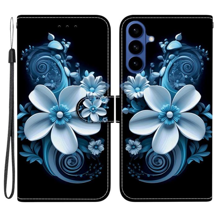 OEM - Samsung Galaxy S26 / S26 Pro Plånboksfodral Mönstertryck Konstläder - Svart