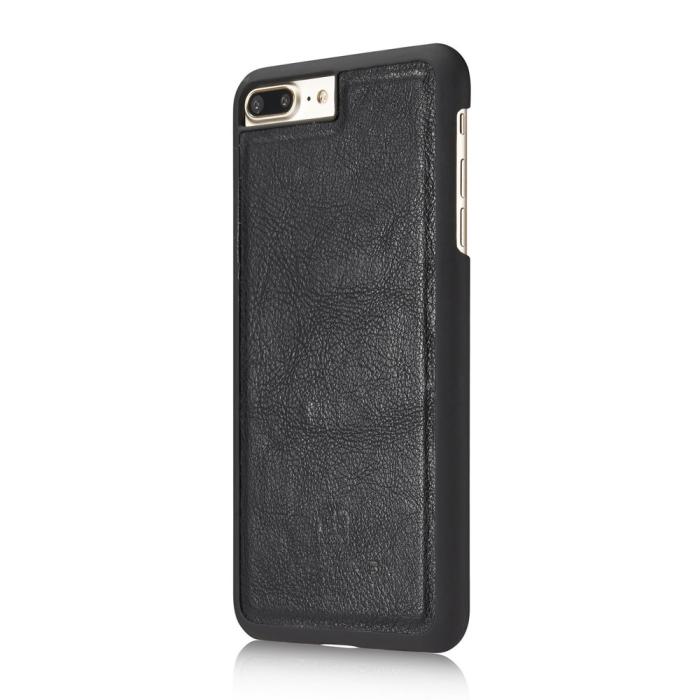 UTGATT1 - DG.MING Plånboksfodral till iPhone 7 Plus & iPhone 8 Plus - Svart