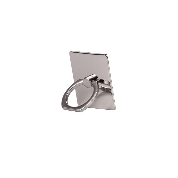 UTGATT1 - Gear Mobilring metal shine med ställfunktion - silver