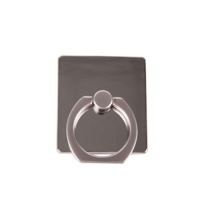 UTGATT1 - Gear Mobilring metal shine med ställfunktion - silver