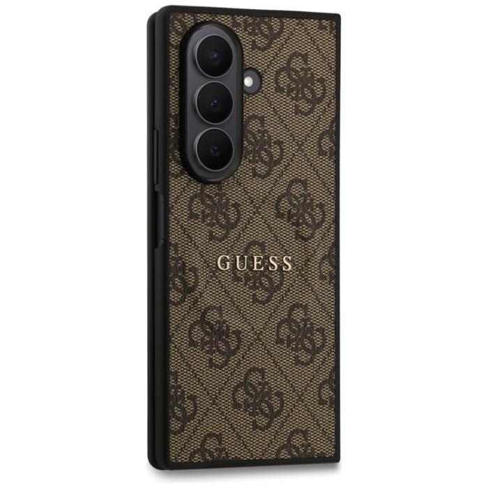 Guess - Guess Galaxy Z Fold 7 Mobilskal MagSafe 4G Classic - Brun