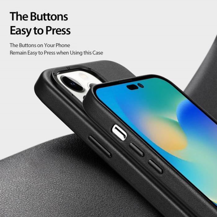 Dux Ducis - Dux Ducis iPhone 14 Pro Skal MagSafe Grit - Svart