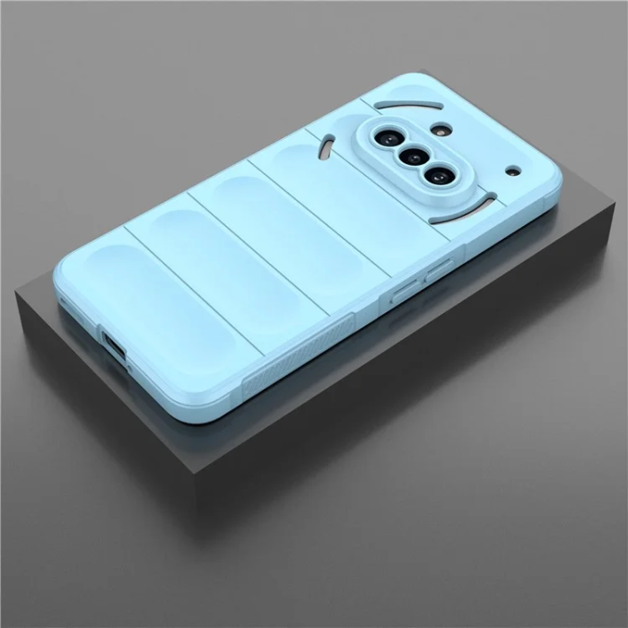 A-One Brand - Nothing Phone (3a) Mobilskal MagSafe Rugged TPU - Blå