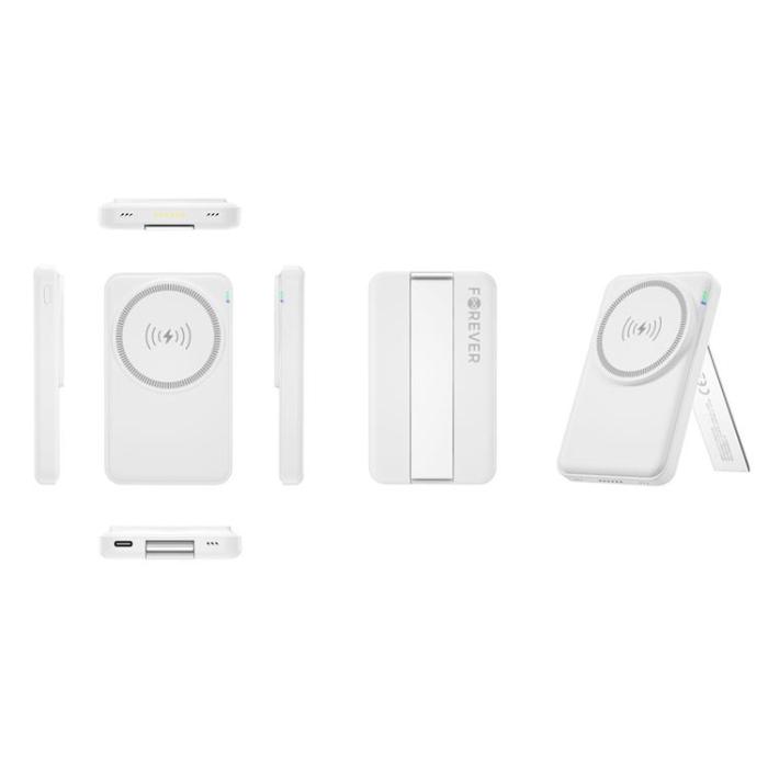 Forever - Forever 5-in-1 Trådlös Laddare Magsafe iPhone, Apple Watch, AirPods