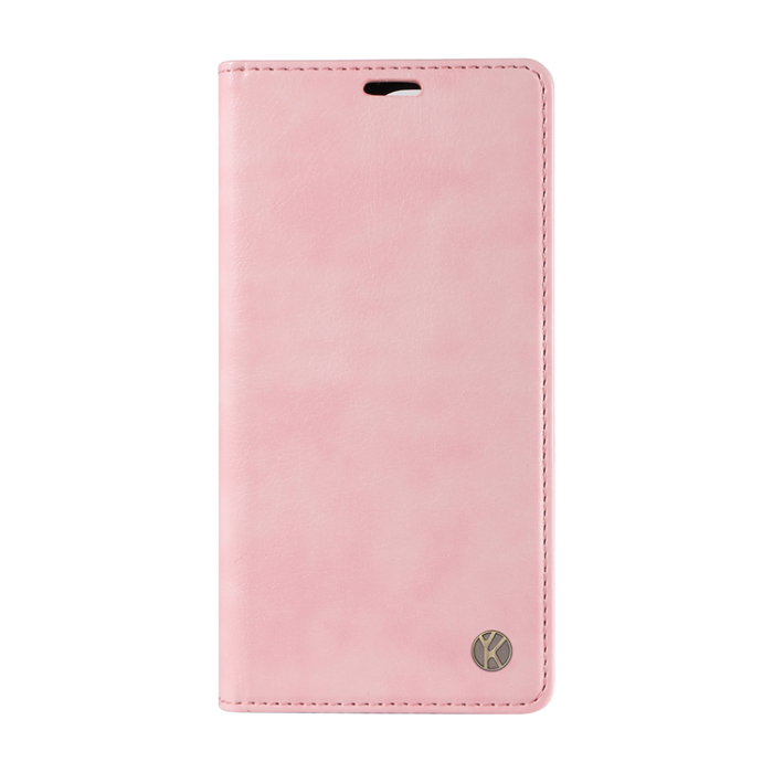 YIKATU - YIKATU Galaxy S26 Ultra Plånboksfodral Litchi Läder - Rosa