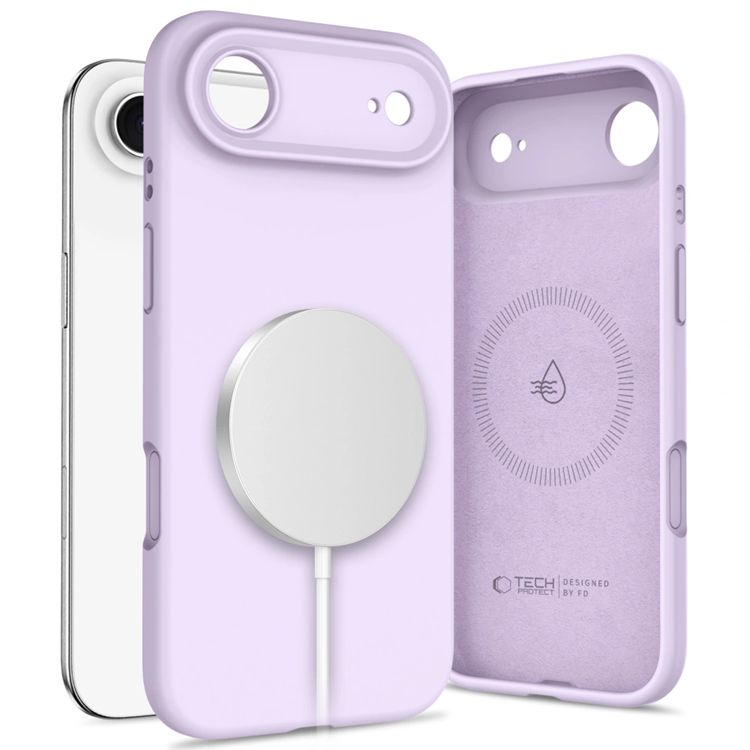 Tech-Protect iPhone Air Mobilskal Magsafe Silikon - Mauve | 2353 | AlltMobil
