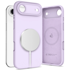 Tech-Protect - Tech-Protect iPhone Air Mobilskal Magsafe Silikon - Mauve