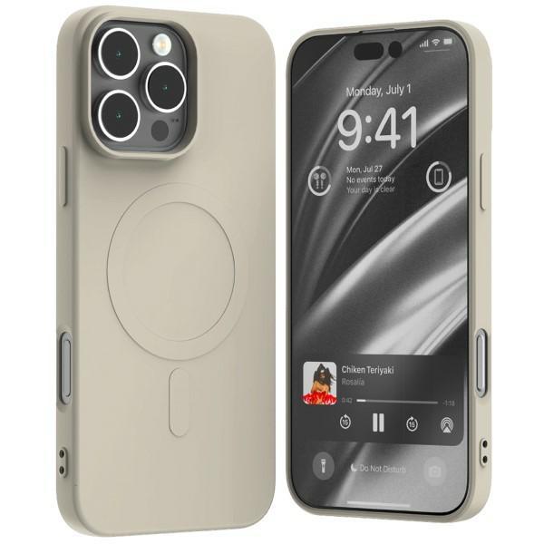 Mercury iPhone 16 Pro Max Mobilskal MagSafe Semi-Silikon - Sten | 2353 | AlltMobil