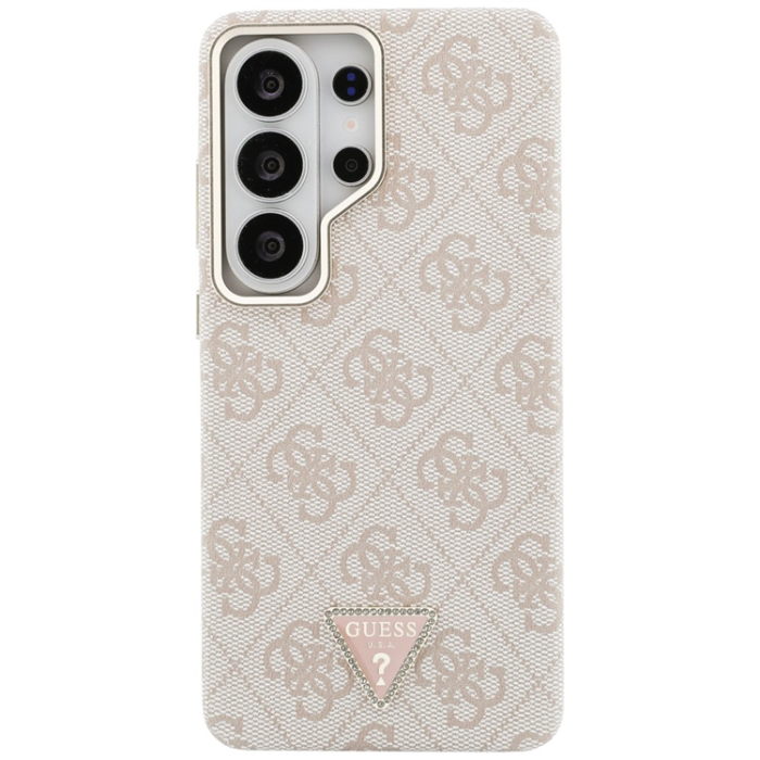 Guess - Guess Mobilskal För Galaxy S26 Ultra MagSafe 4G Triangle Logo - Rosa