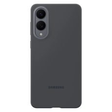 Samsung - Samsung Galaxy S25 Edge Mobilskal Silikon - Svart